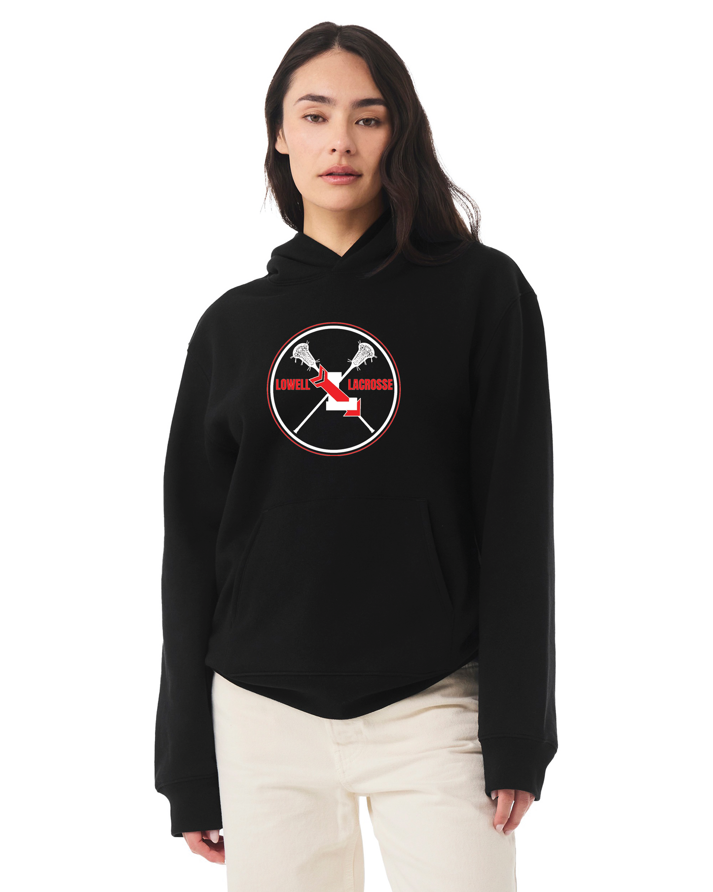 Lowell Varsity LAX - BELLA+CANVAS® 4719 Unisex 10 oz. Heavyweight Pullover Hoodie