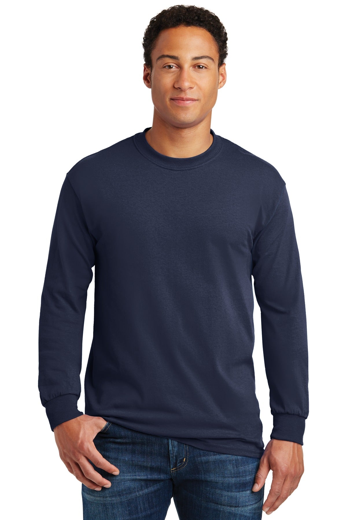 Gildan ® - Heavy Cotton ™ 100% Cotton Long Sleeve T-Shirt. 5400