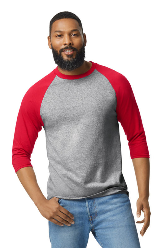 Gildan ® Heavy Cotton ™ 3/4-Sleeve Raglan T-Shirt. 5700