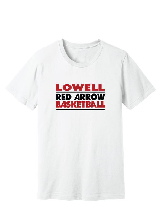 Lowell Red Arrow Basketball 7 T-Shirt