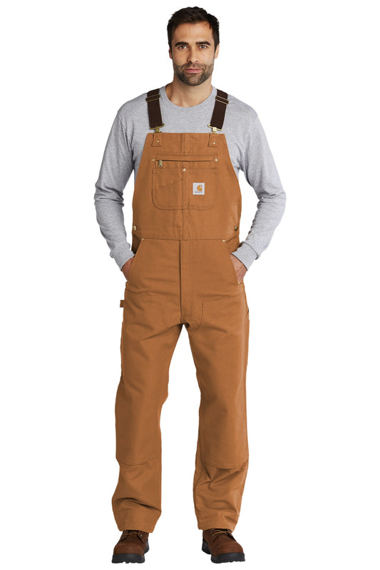 Carhartt ® Duck Unlined Bib Overalls. CT102776