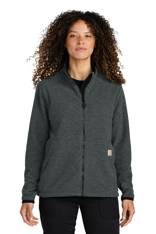 Carhartt ® Women's Textured Full-Zip Fleece Jacket CT106419