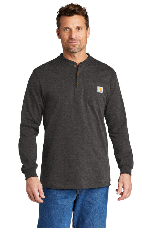 Carhartt ® Long Sleeve Henley T-Shirt CTK128