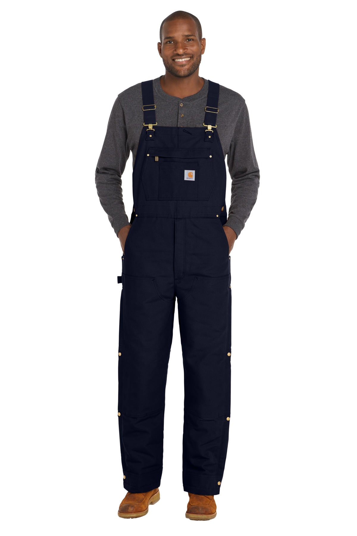 Carhartt ® Short Firm Duck Insulated Bib Overalls CTS106672