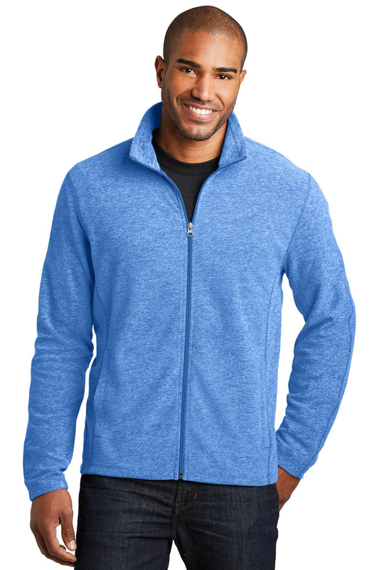 Port Authority ® Heather Microfleece Full-Zip Jacket. F235