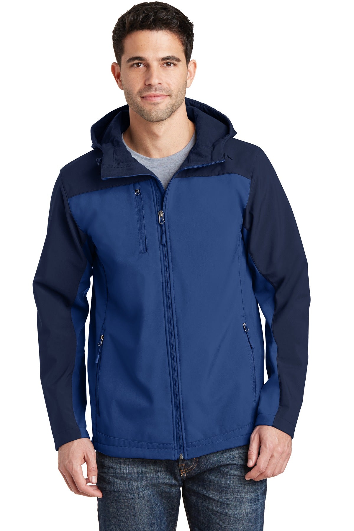 Port Authority ® Hooded Core Soft Shell Jacket. J335
