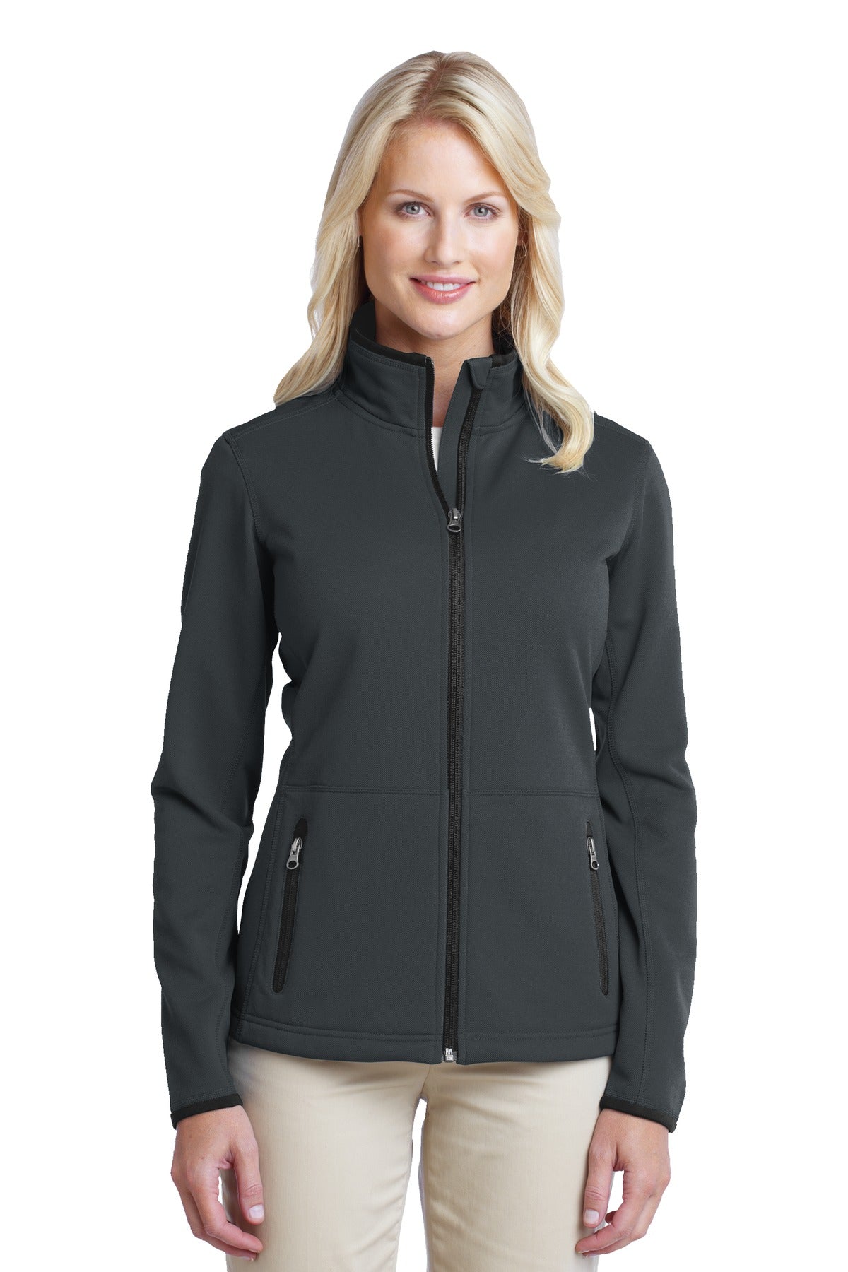 Port Authority ® Women's Pique Fleece Jacket. L222