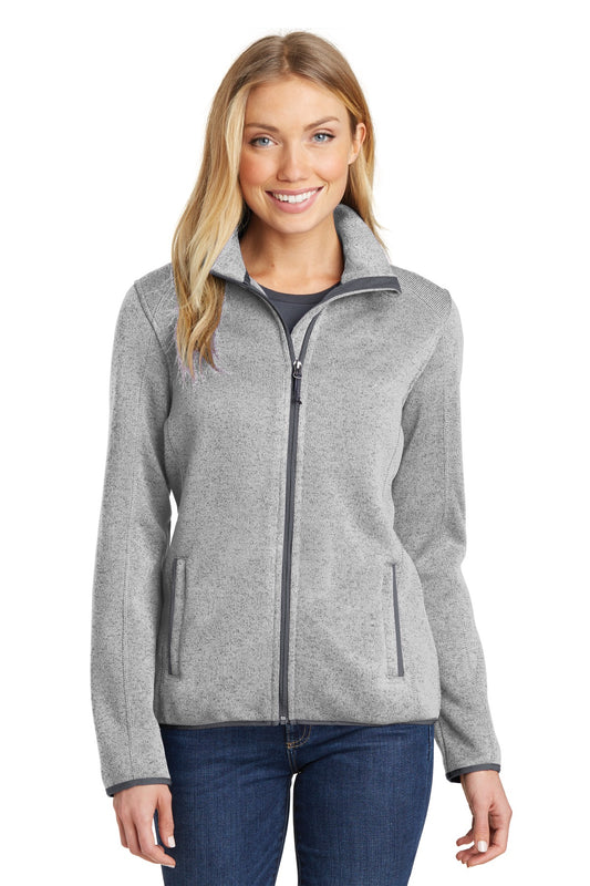Port Authority ® Women's Sweater Fleece Jacket. L232