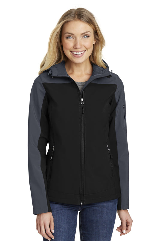 Port Authority ® Women's Hooded Core Soft Shell Jacket. L335