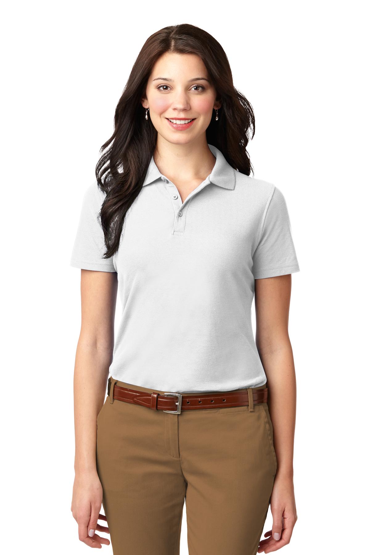 Port Authority ® Women's Stain-Resistant Polo. L510