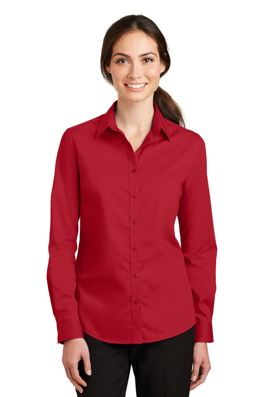 Port Authority ® Women's SuperPro ™ Twill Shirt. L663