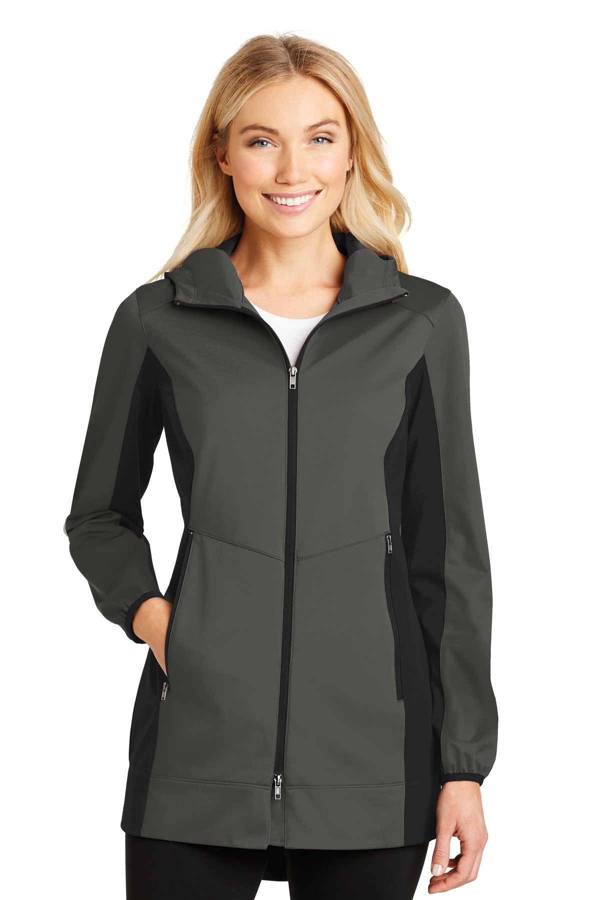 Port Authority ® Women's Active Hooded Soft Shell Jacket. L719