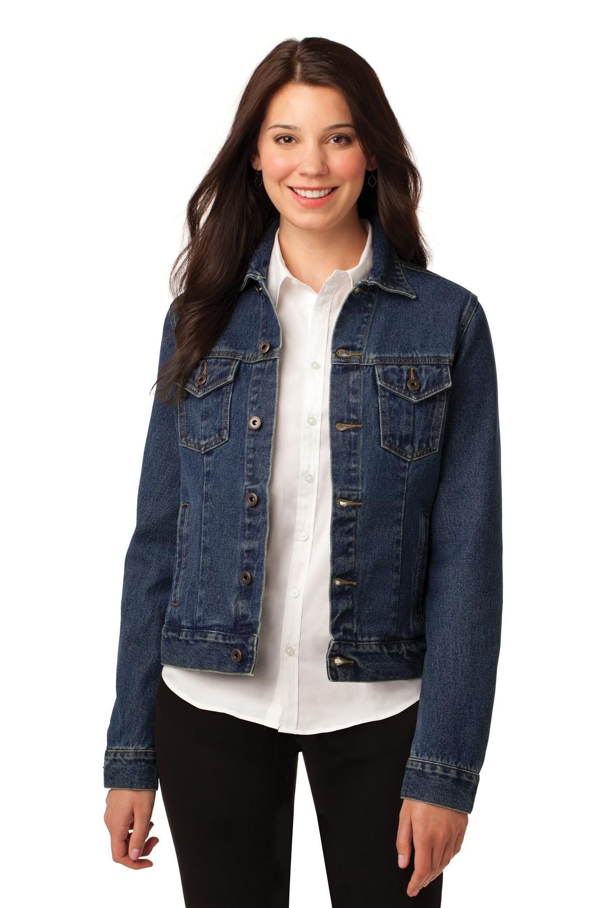 Port Authority ® Women's Denim Jacket. L7620
