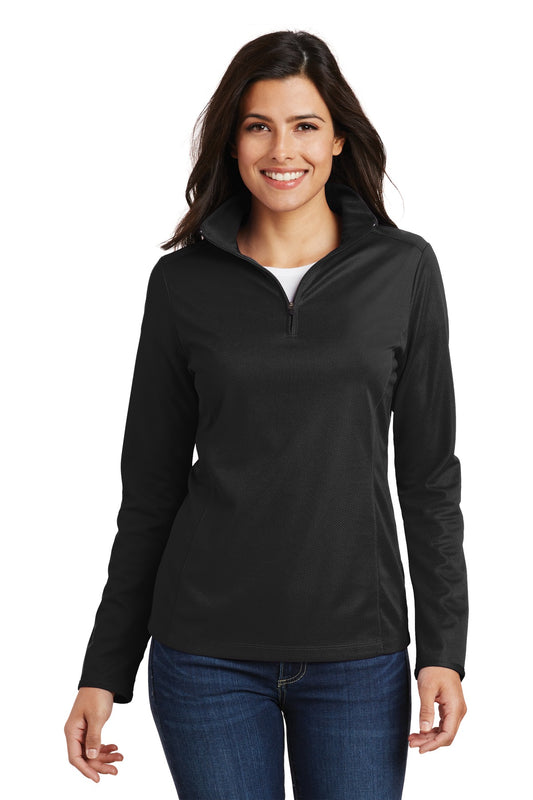 Port Authority ® Women's Pinpoint Mesh 1/2-Zip . L806