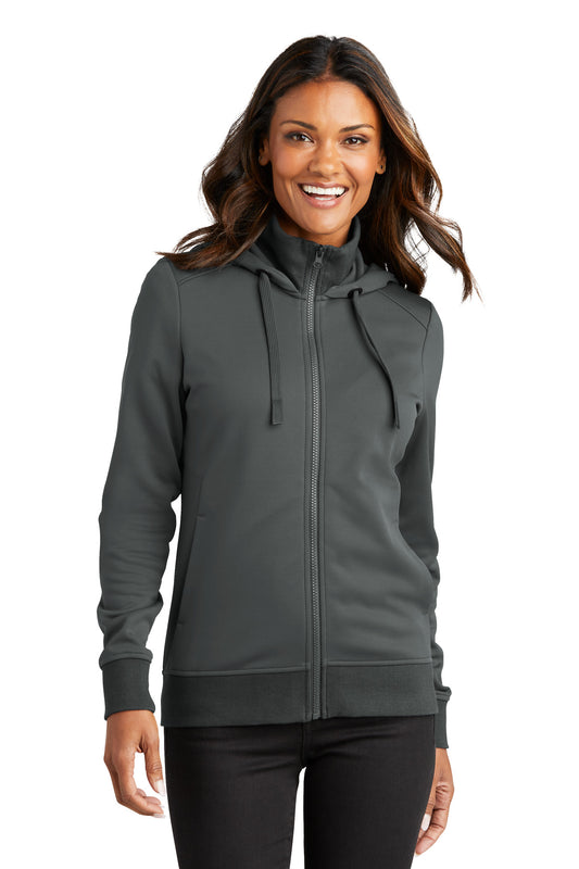 Port Authority ® Women's Smooth Fleece Hooded Jacket L814