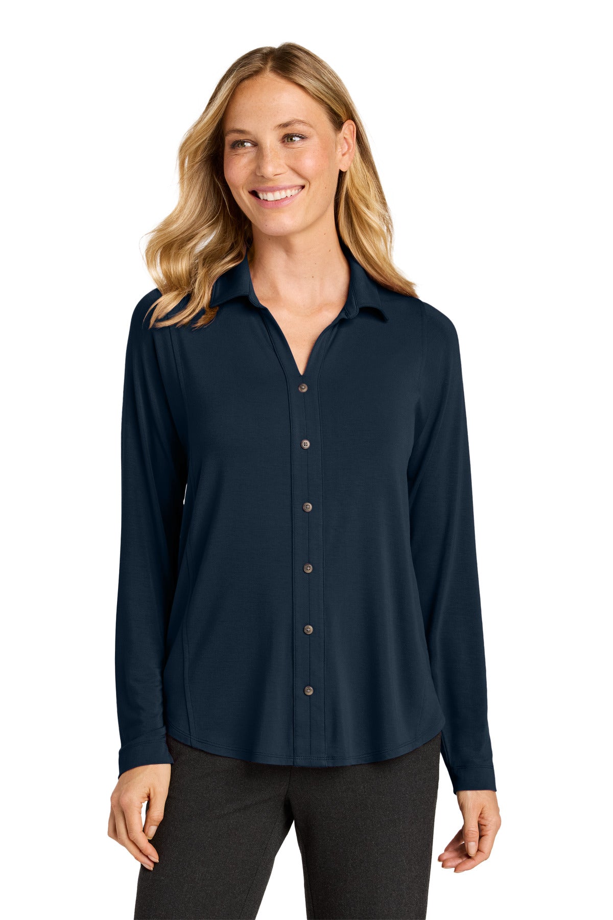 Port Authority ® Women's Luxe Knit Button Tunic LK5602