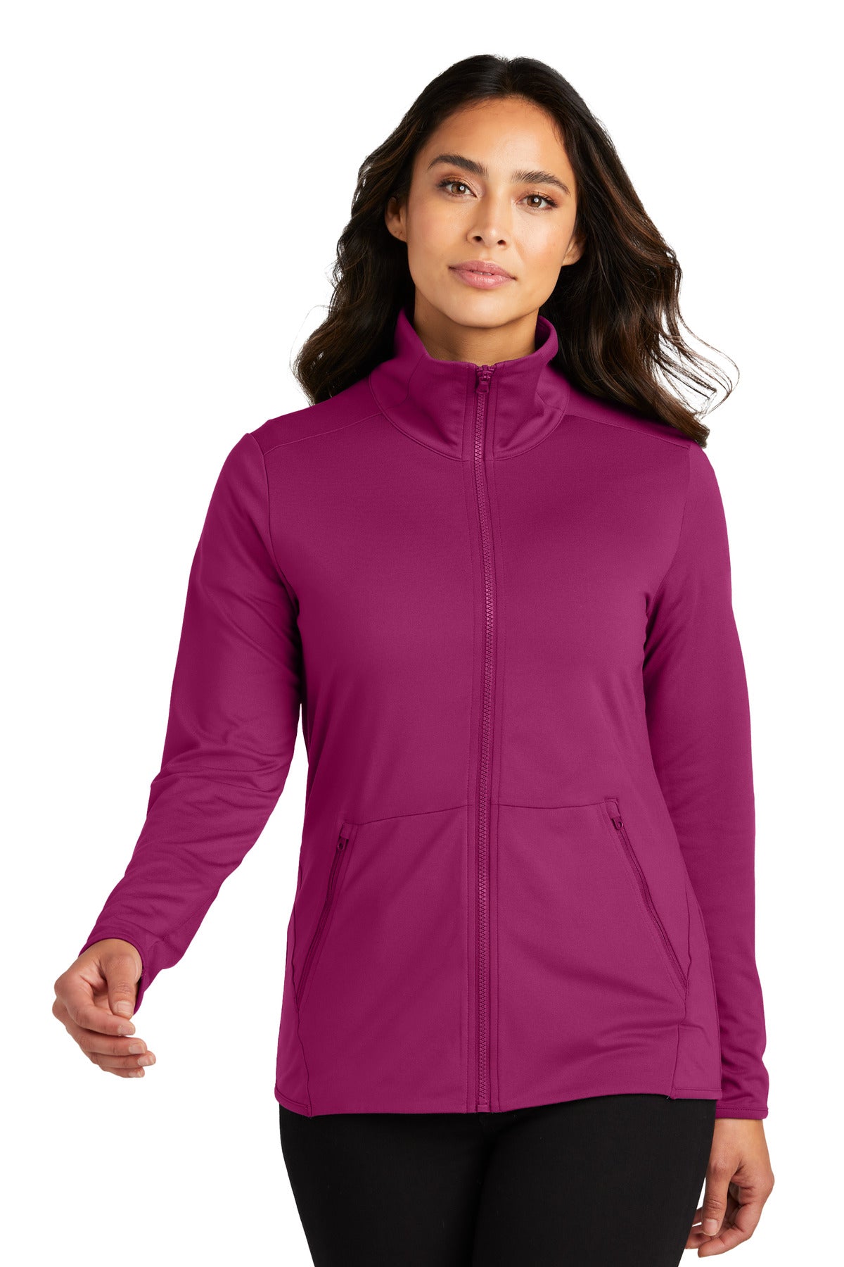 Port Authority ® Women's Accord Stretch Fleece Full-Zip LK595