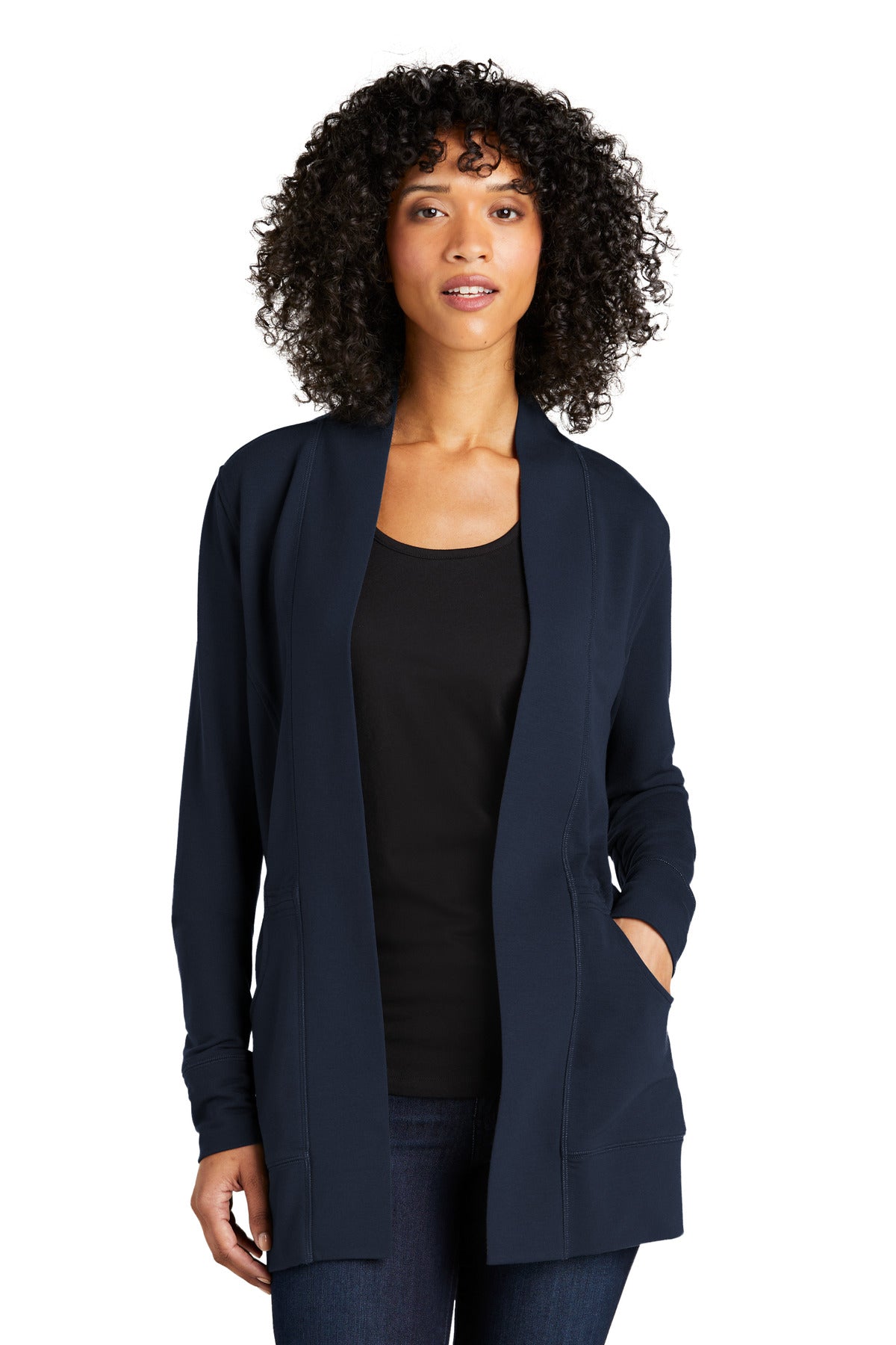 Port Authority ® Women's Microterry Cardigan LK825