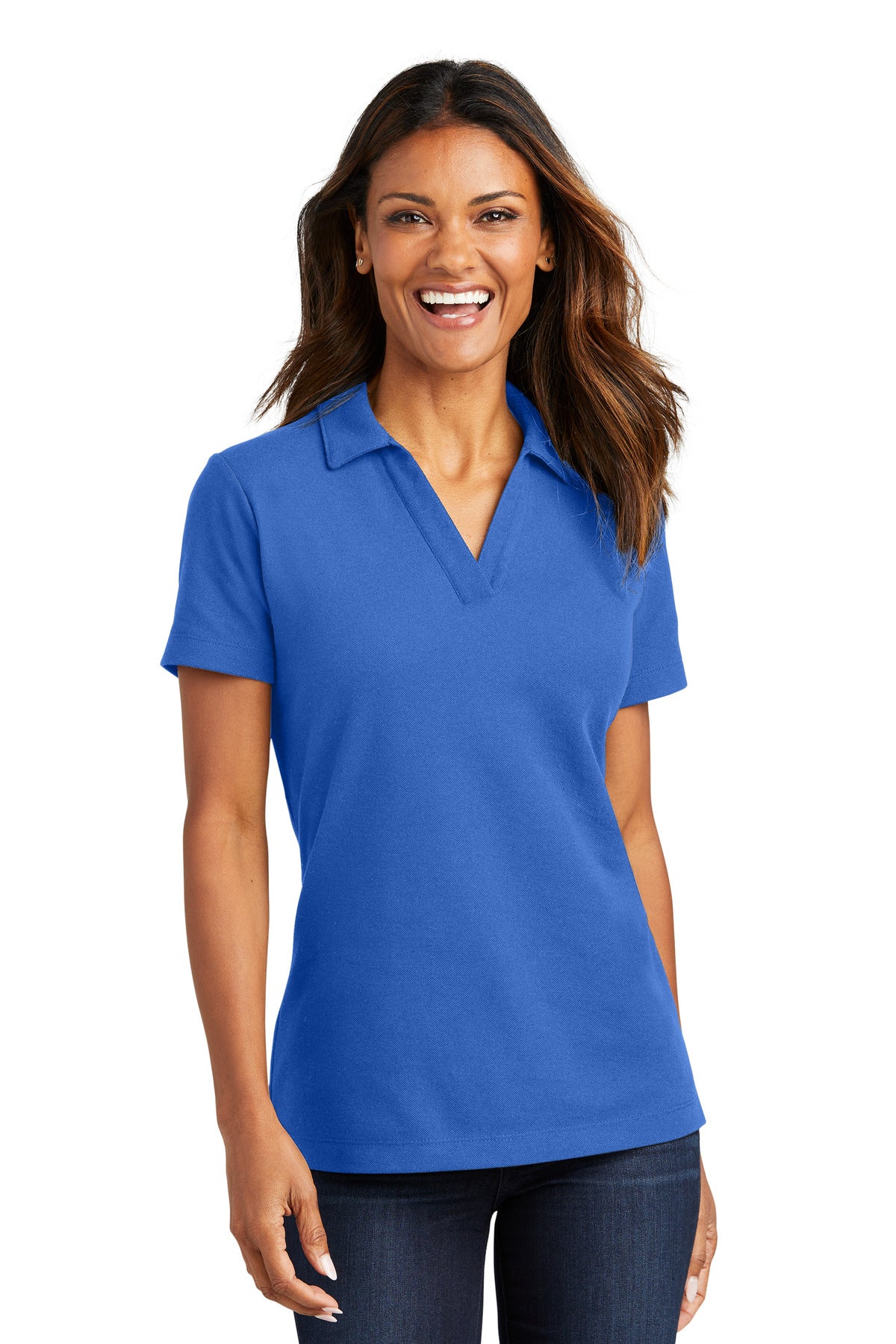Port Authority ® Women's C-FREE ® Cotton Blend Pique Polo LK867