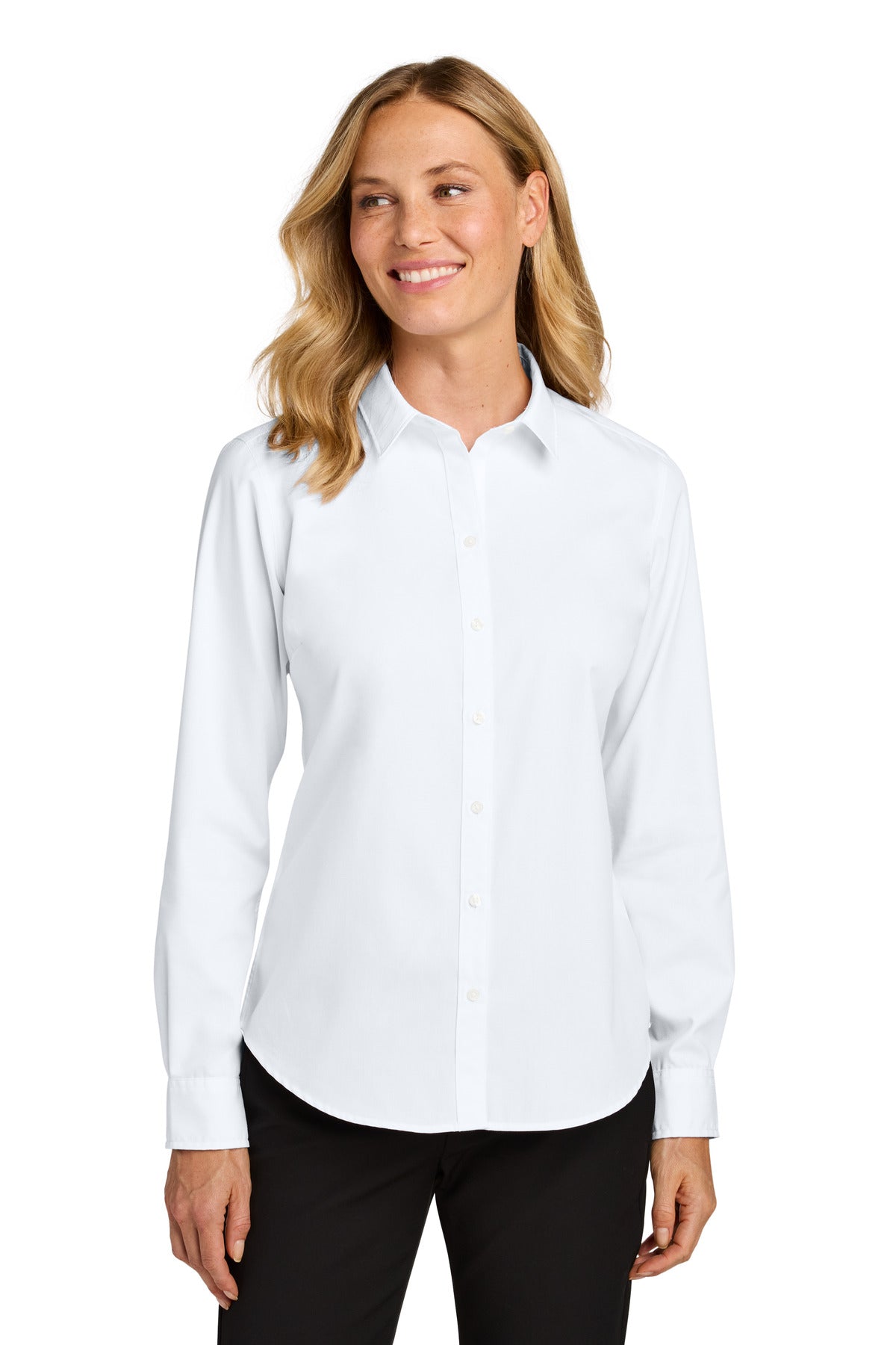 Port Authority ® Women's Long Sleeve Nailhead Easy Care Shirt LW816