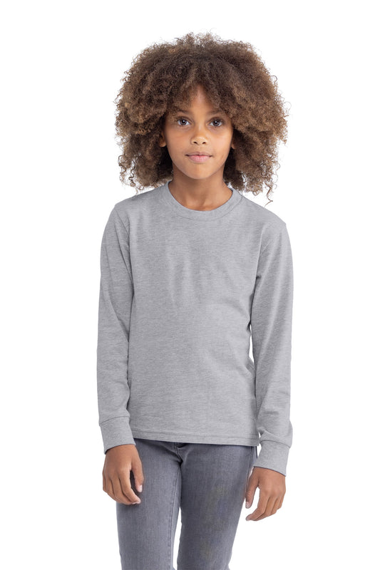 Next Level Apparel ® Youth Cotton Long Sleeve Tee NL3311