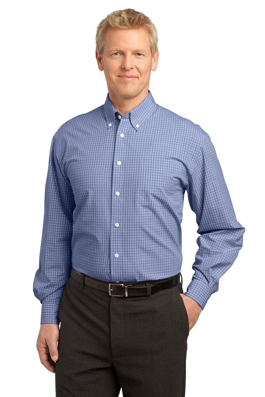 Port Authority ® Plaid Pattern Easy Care Shirt. S639
