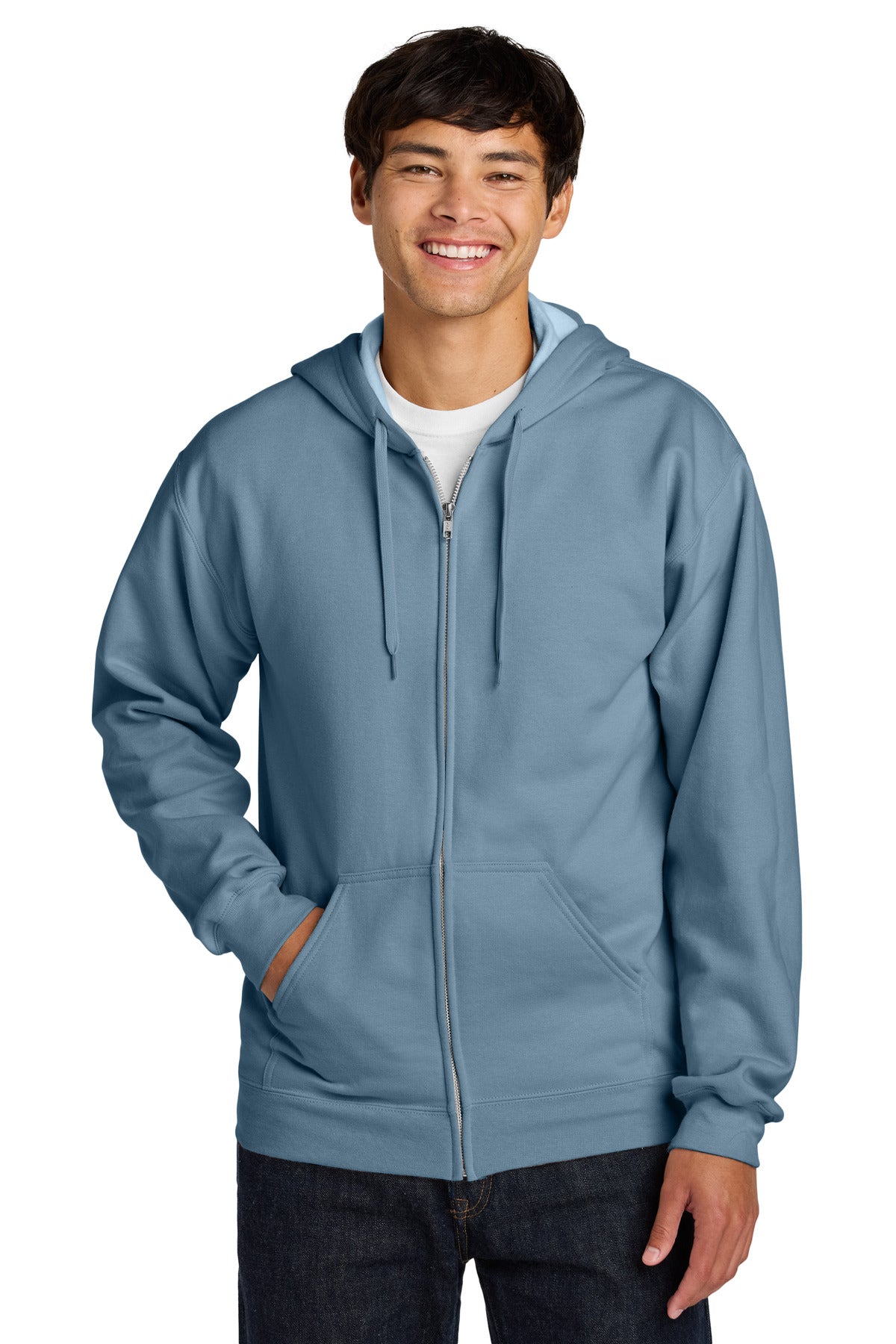 Gildan Softstyle ® Midweight Fleece Full-Zip Hooded Sweatshirt SF600