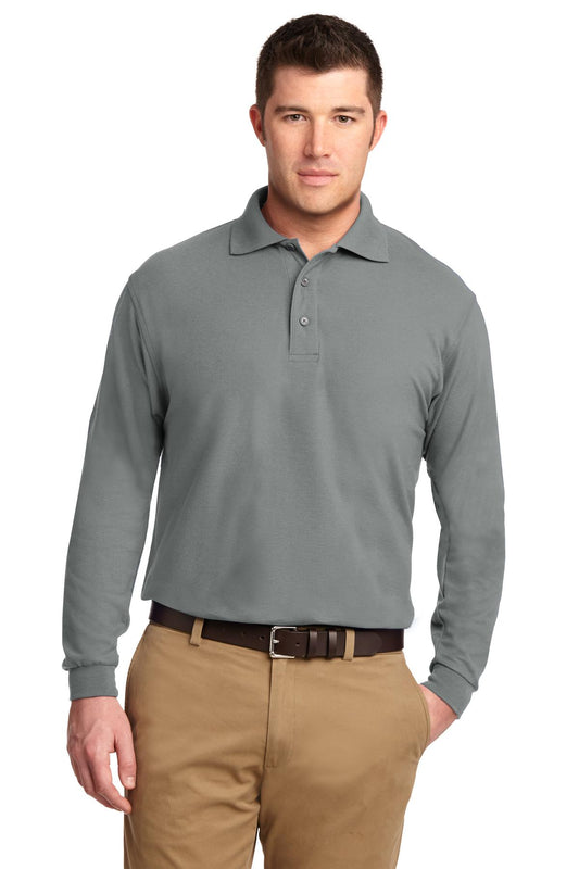 Port Authority ® Tall Silk Touch™ Long Sleeve Polo. TLK500LS
