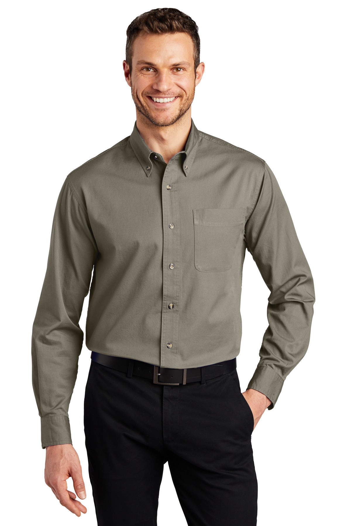 Port Authority ® Tall Long Sleeve Twill Shirt. TLS600T