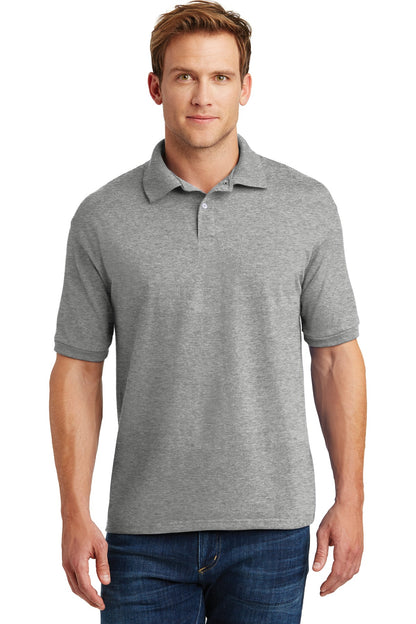 Hanes® EcoSmart® - 5.2-Ounce Jersey Knit Sport Shirt. 054X