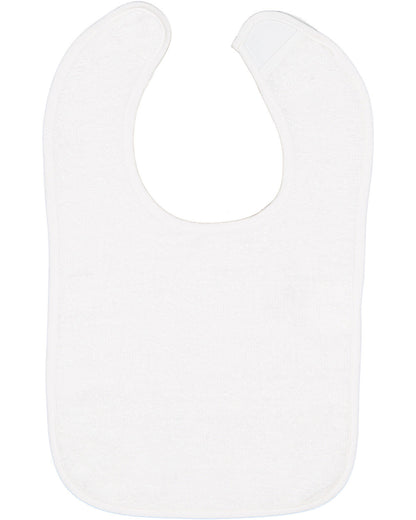 Infant Contrast Trim Terry Bib