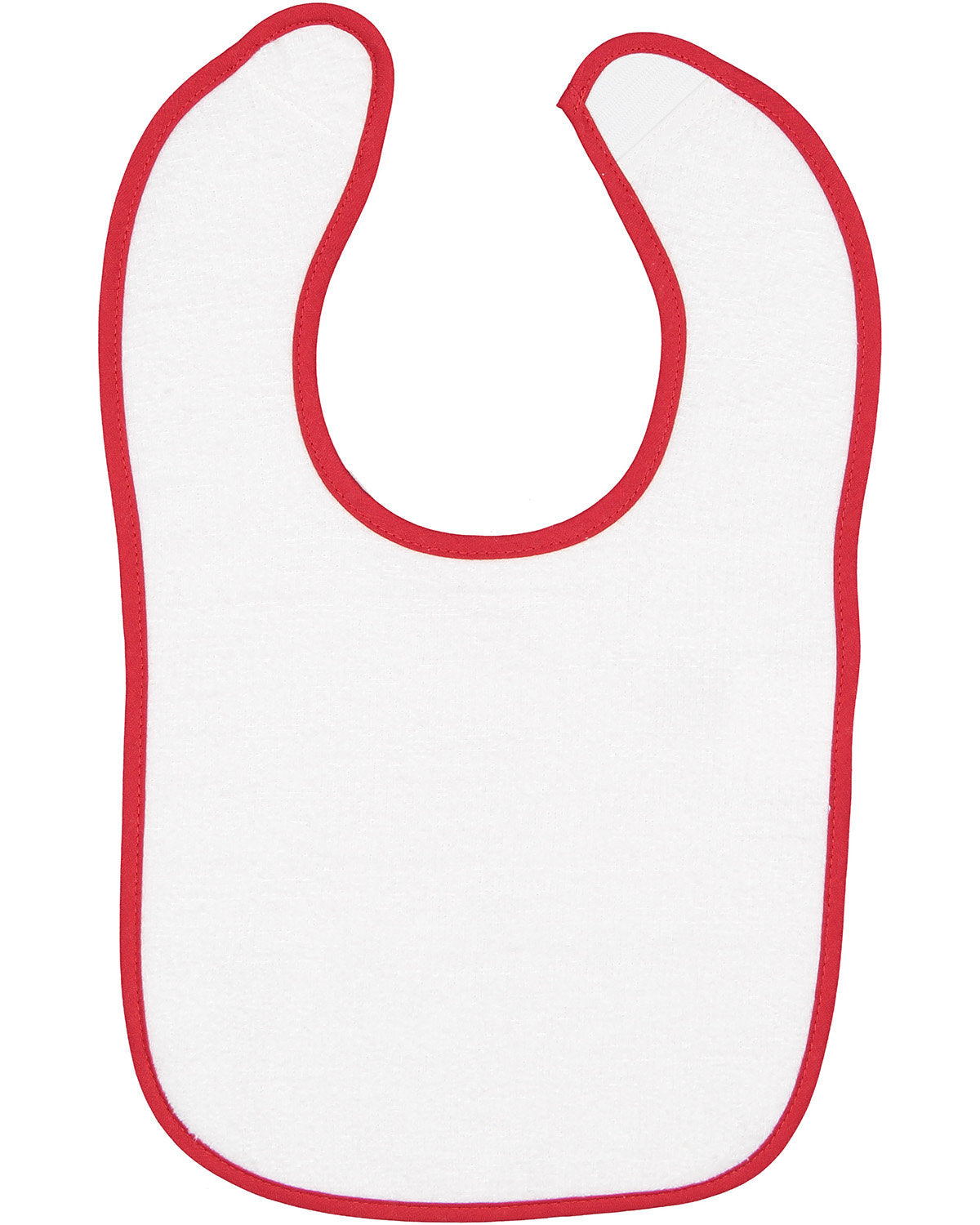 Infant Contrast Trim Terry Bib