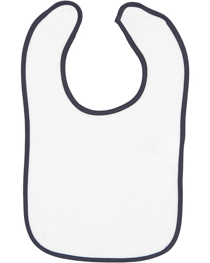 Infant Contrast Trim Terry Bib