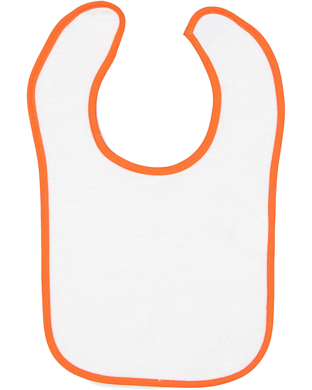 Infant Contrast Trim Terry Bib