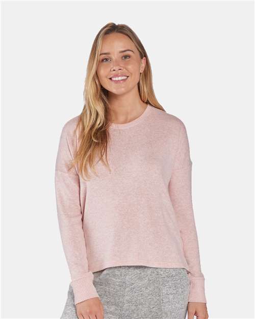 Women's Cuddle Fleece Boxy Crewneck Pullover