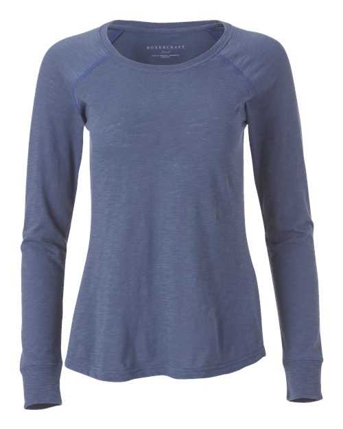 Women's Solid Preppy Patch Long Sleeve T-Shirt