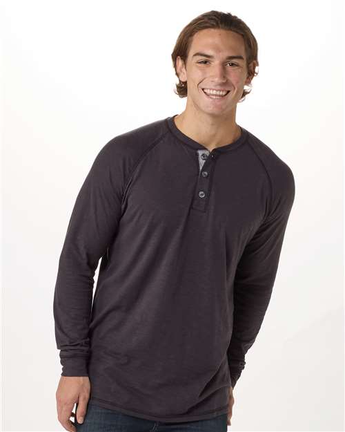 Henley Long Sleeve T-Shirt