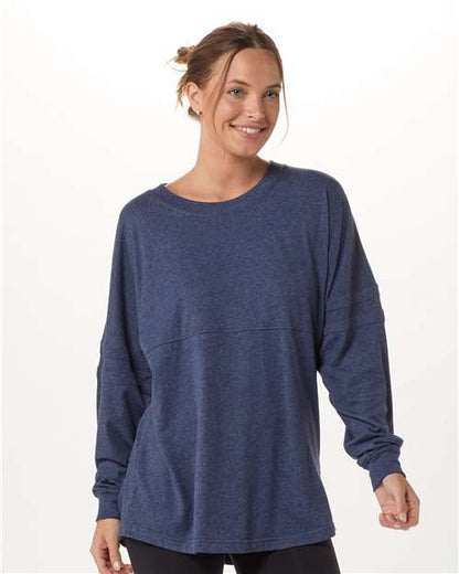 Women's Pom Pom Long Sleeve Jersey T-Shirt