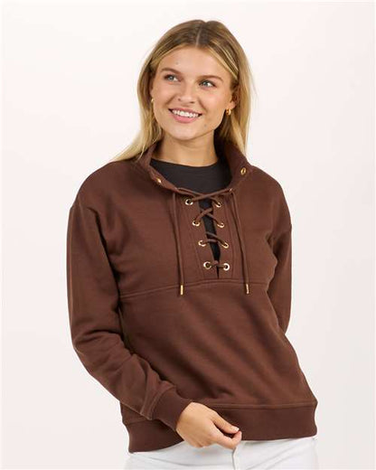 Women's Lace Up Pullover