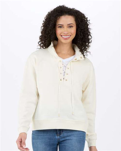 Women's Lace Up Pullover