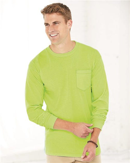 Union-Made Long Sleeve Pocket T-Shirt