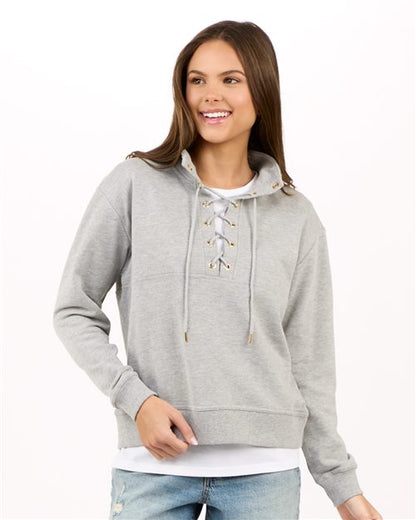 Women's Lace Up Pullover