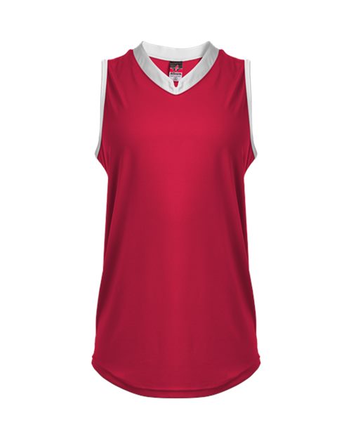 Women's Slide Fastpitch V-Neck Sleeveless Jersey