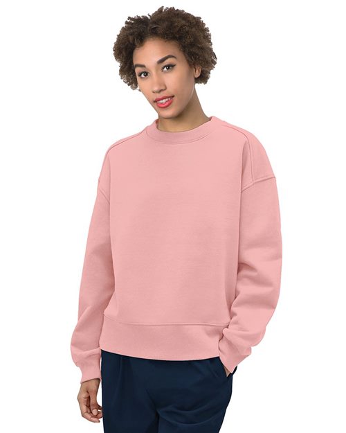 Women's USA-Made Fleece Crewneck Sweatshirt