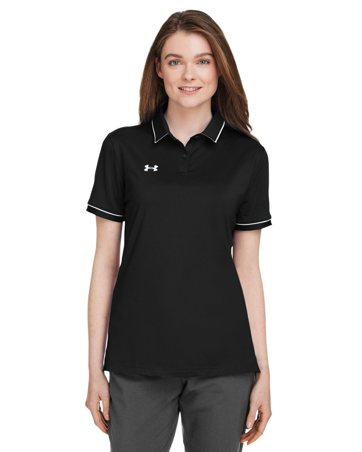 Ladies' Tipped Teams Performance Polo