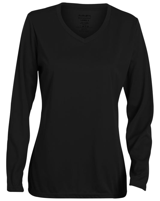 Ladies' Wicking Long-Sleeve T-Shirt