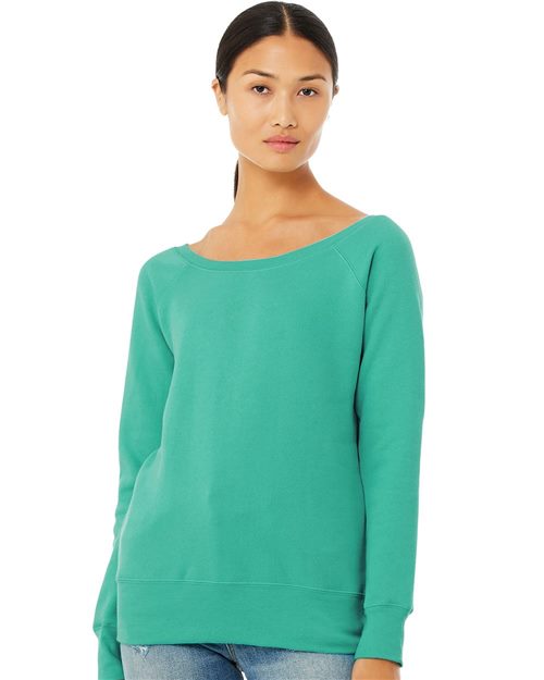 Women’s Sponge Fleece Wide Neck Sweatshirt