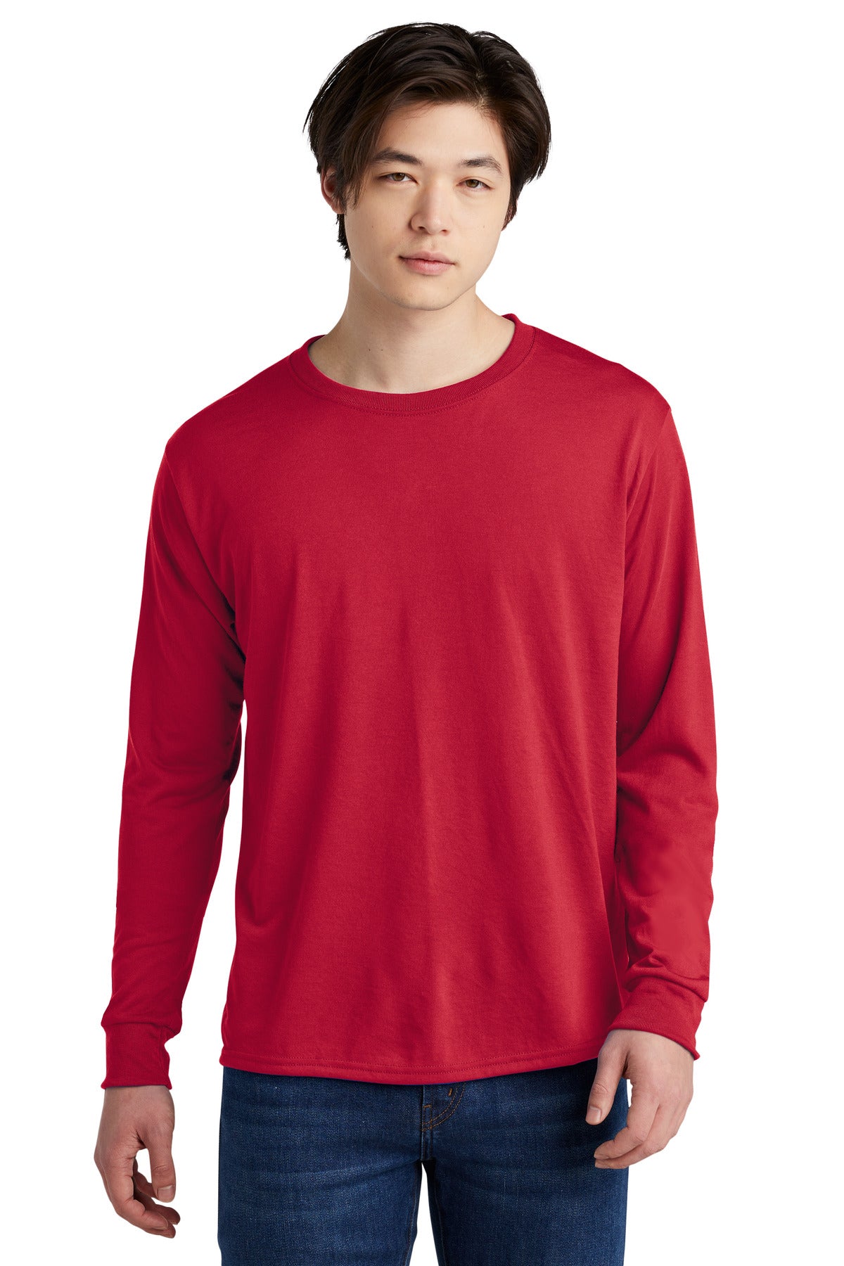 Jerzees® Dri-Power® 100% Polyester Long Sleeve T-Shirt 21LS