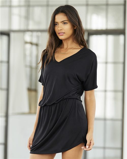 Women's Flowy V-neck Dress