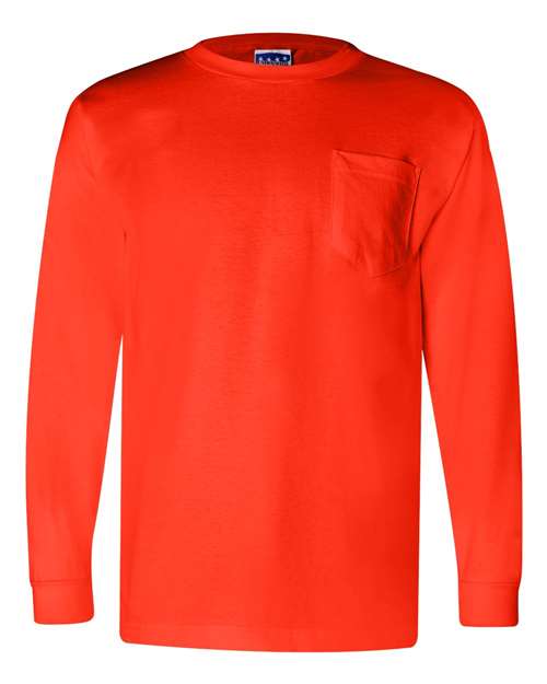 Union-Made Long Sleeve Pocket T-Shirt